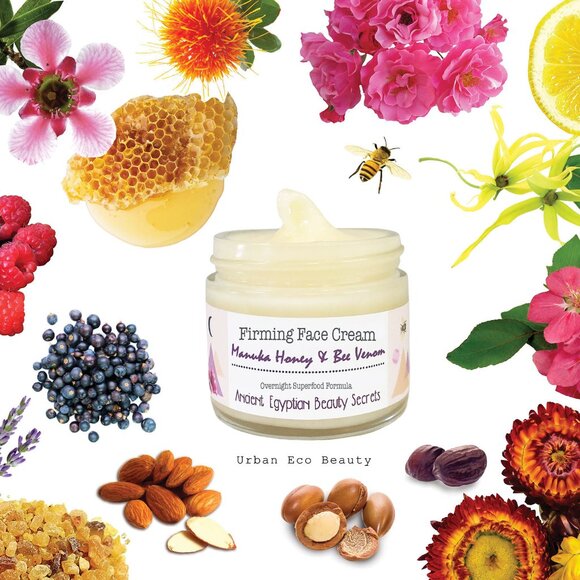 Organic Manuka Honey Firming Face Cream with Bee Venom / Urban Eco Beauty - Picture 7 of 11